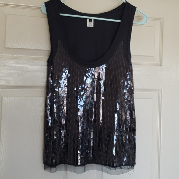 J. Crew Tops - J Crew Sequuned Tank Top